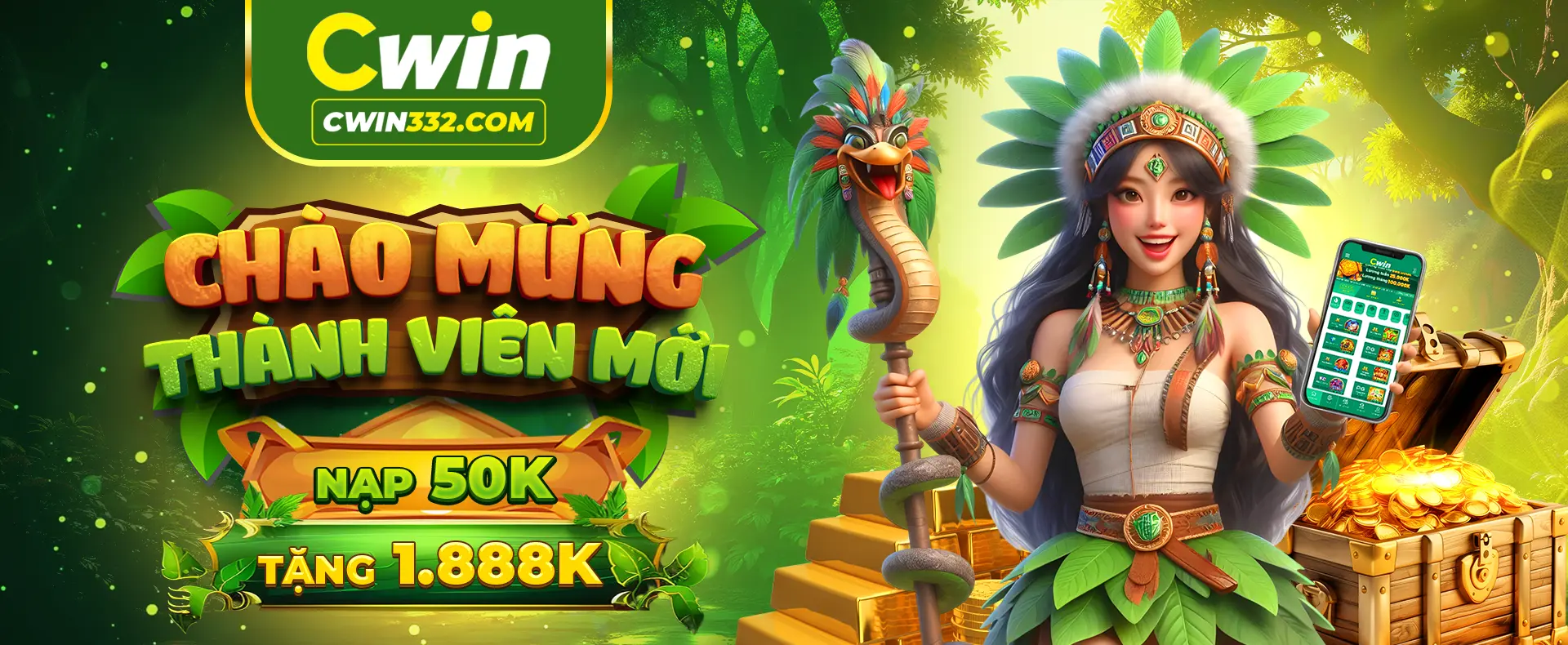 Nạp đầu 50k tặng 1888k